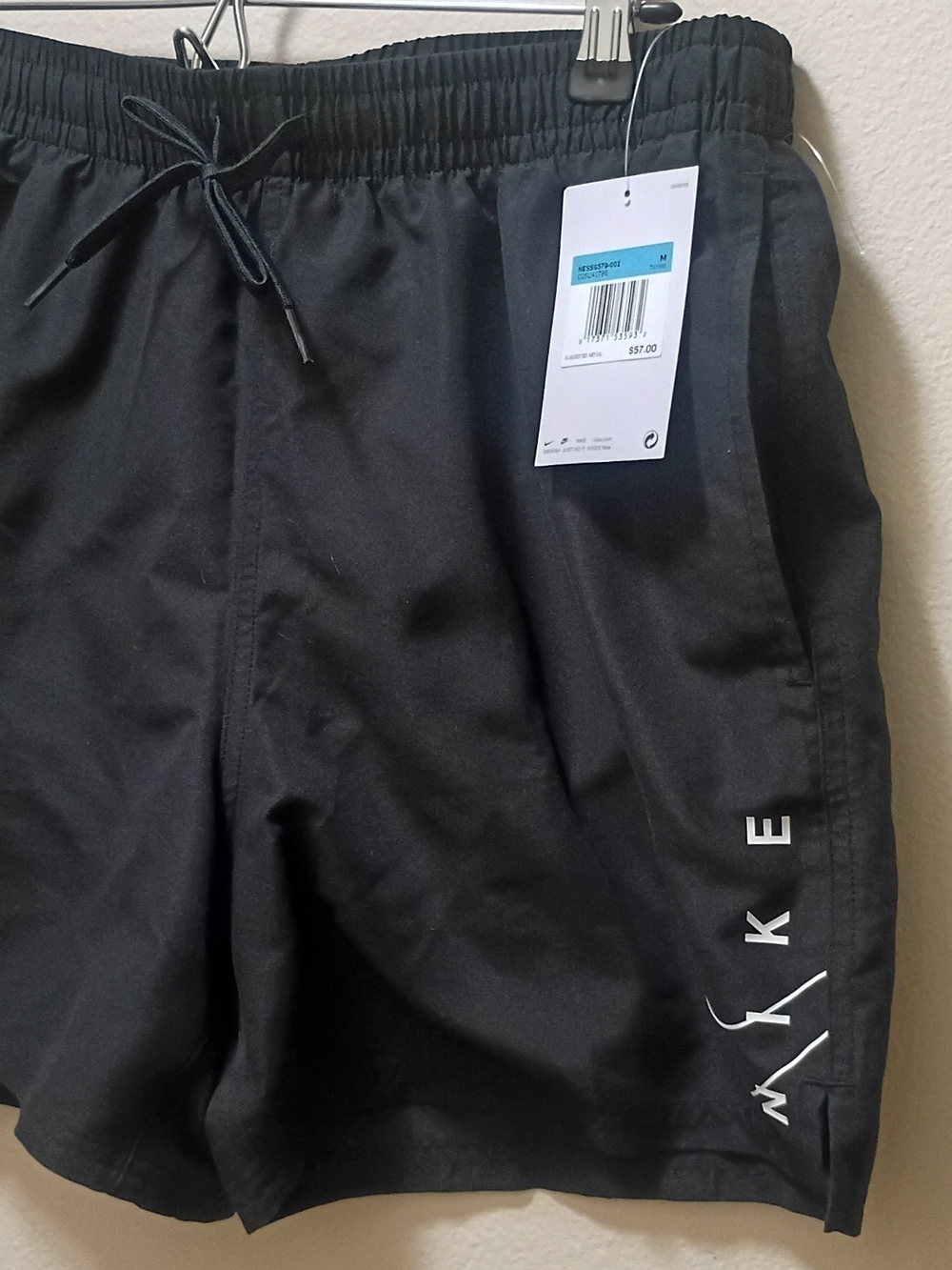 Nike Men’s Black Swim Shorts - NWT Medium $57